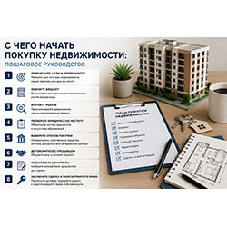 С чего начать покупку недвижимости: пошаговое руководство